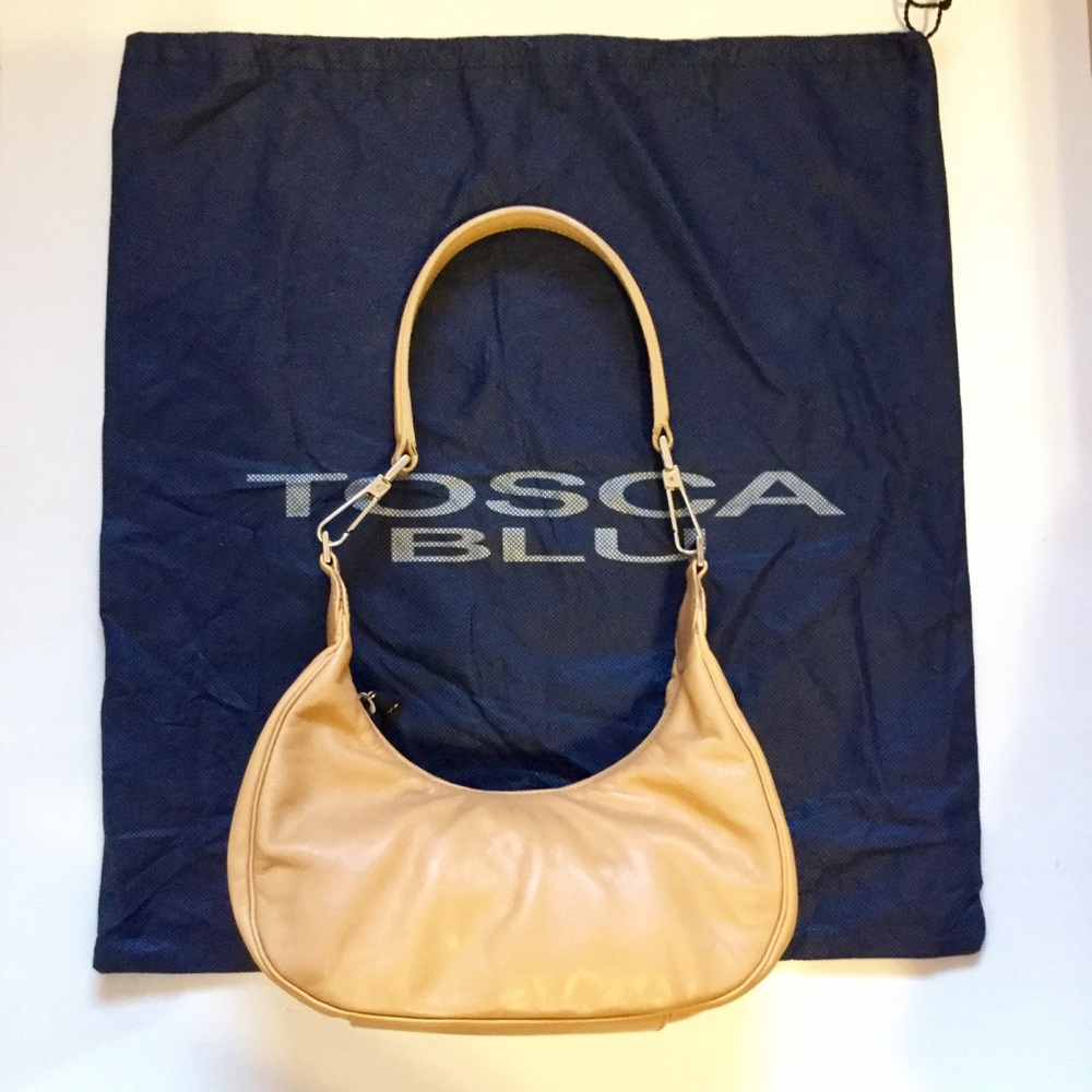 TOSCA BLU  LEATHER  SHOULDER  BAG❤️👜